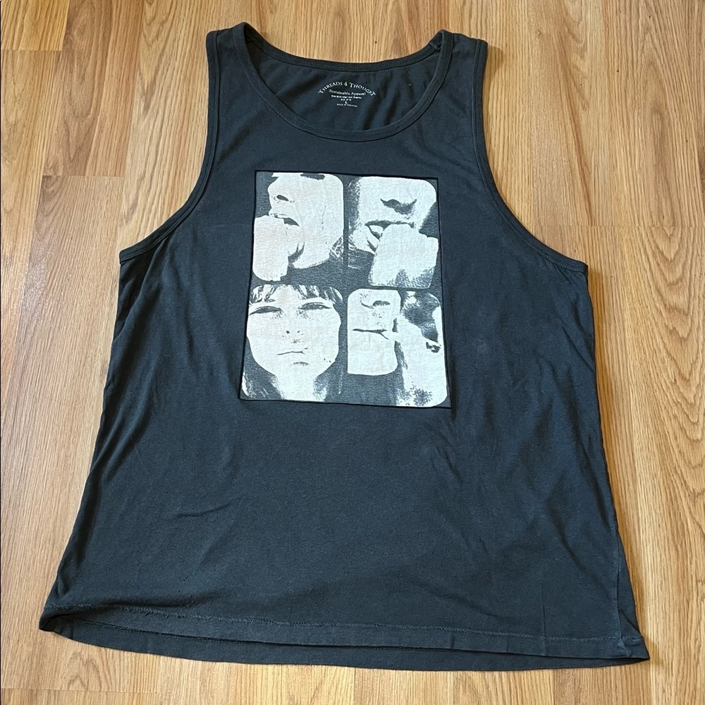 THREADS 4 THOUGHT Mens Graphic tank top